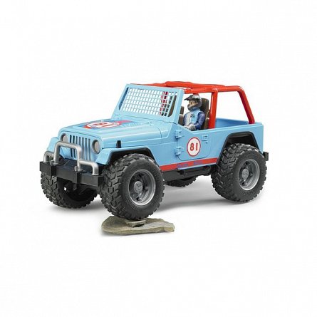 Jeep Cross Country de curse albastru, Bruder