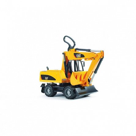 Excavator pe roti CAT, Bruder