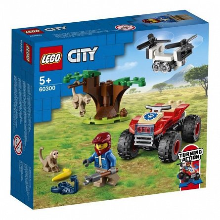 Lego City - ATV de salvare a animalelor 60300