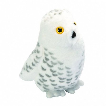 Plus Wild Republic cu sunet - Bufnita de Zapada, Snowy Owl, 13 cm