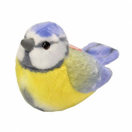Plus Wild Republic cu sunet - Pitigoi Albastru, Blue Tit, 13 cm