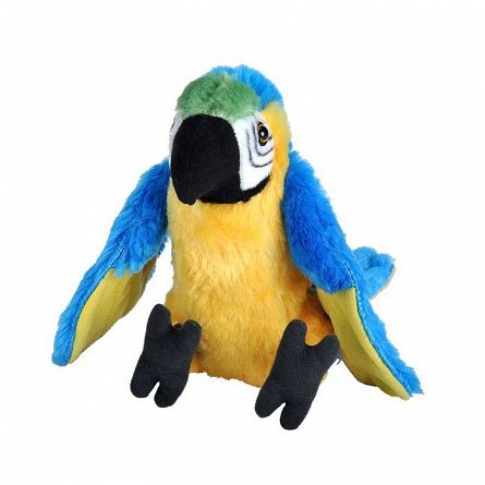 Plus Wild Republic - Papagal Macaw Albastru, 20 cm