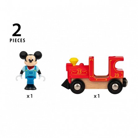 Mickey Mouse cu Locomotiva, Brio