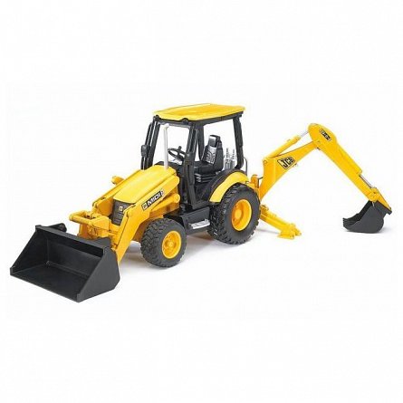 Buldoexcavator JCB Midi CX, Bruder
