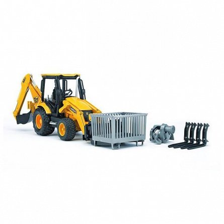 Buldoexcavator JCB Midi CX, Bruder