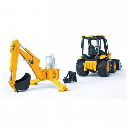 Buldoexcavator JCB Midi CX, Bruder