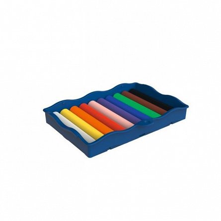 Platilina Pelikan Creaplast, set 10 culori, cu tavita