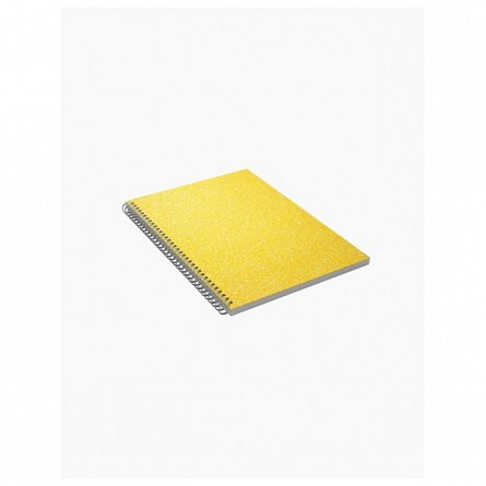 Caiet cu spira A5, 80 file, matematica, BiroCo, Glitter, diverse modele