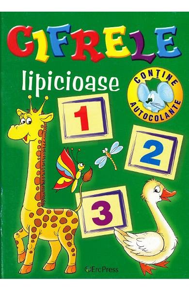 Cifrele lipicioase contine autocolante