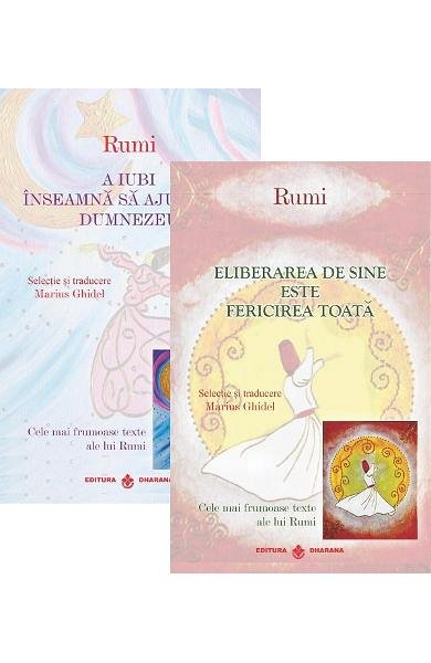 Set 2 carti. A iubi inseamna sa ajungi la Dumnezeu plus Eliberarea de sine este fericirea toata