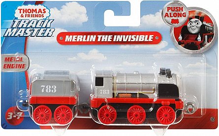 Locomotiva cu vagon Thomas and Friends - Push Along, Merlin