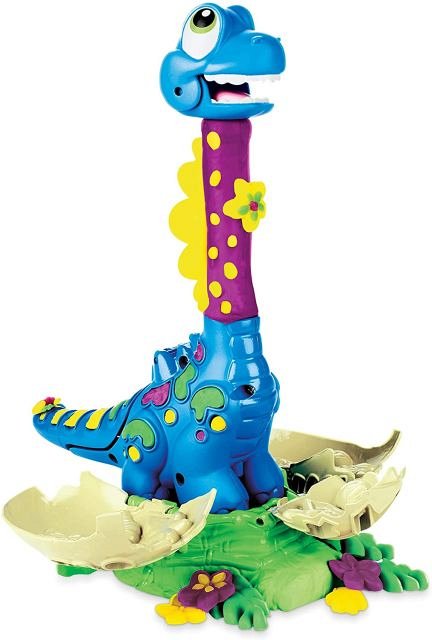 Set Play-Doh - Dino Crew, Bronto creste in inaltime
