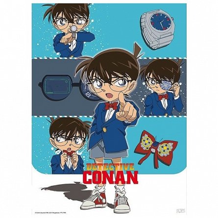 Poster DETECTIVE CONAN, Conan, 52x38 cm