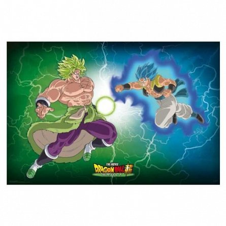 Poster DRAGON BALL BROLY, Broly vs Gogeta, 91.5x61 cm