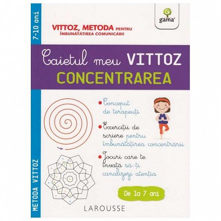 Caietul meu Vittoz: Concentrarea