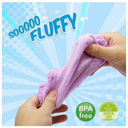 Craze Fluffy Mellow, Slime pufos, Polybag, 10 gr