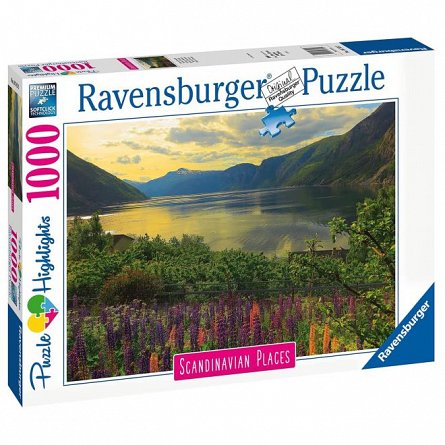 Puzzle Ravensburger - Fiord Norvegia, 1000 piese