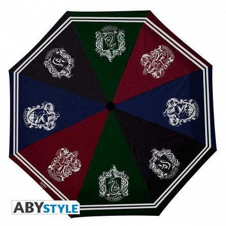 Umbrela Harry Potter - Houses, D96 cm, poliester