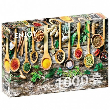 Puzzle Enjoy - Herbs and Spices, 1000 piese
