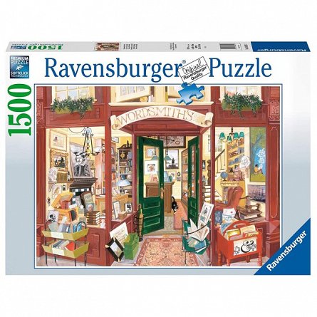 Puzzle Ravensburger - Librarie, 1500 piese