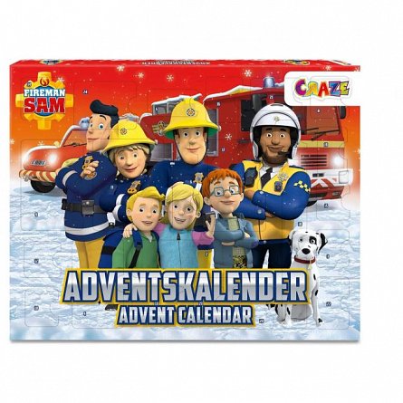 Advent Calendar Craciun - Pompierul Sam