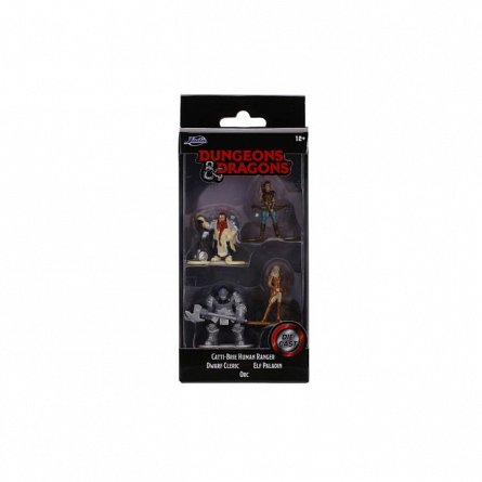 Set 4 nano figurine Dungeons and Dragons, 4 cm