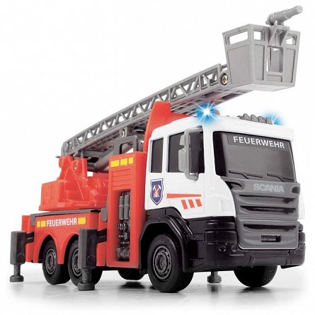 Masina de pompieri Dickie Scania, cu tun de apa