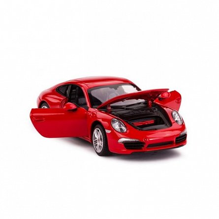 Masinuta Rastar - Porsche 911, rosu, 1:24