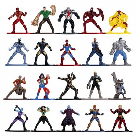 Set 20 figurine Marvel, Iron Man inclus