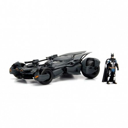 Masina Batman Batmobile Justice League, cu figurina, 20 cm