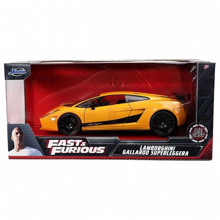 Masinuta Fast and Forious - Lamborghini Gallardo Superleggera, 1:24