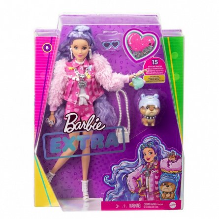 Papusa Barbie Fashionistas - Extra style, par creponat