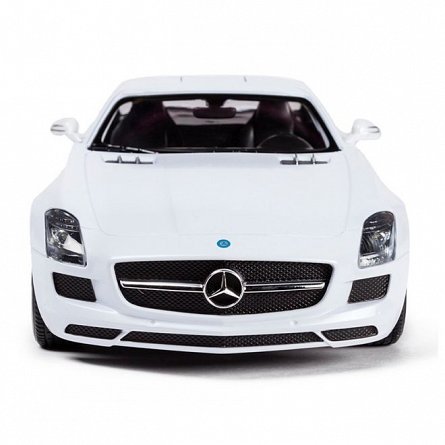 Masina RC Rastar - Mercedes-Benz SLS, alb, 1:14