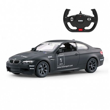 Masina RC Rastar - BMW M3, negru, 1:14