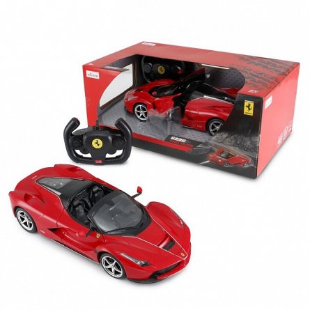 Masina RC Rastar - Ferrari Aperta, rosu, 1:14
