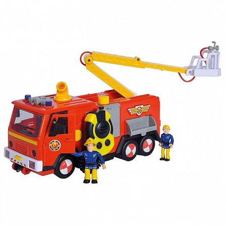Masina pompieri Fireman Sam - Ultimate Jupiter, cu 2 figurine