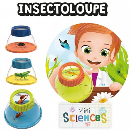 Mini Science - Insectolupa, Buki France, plus 4Y