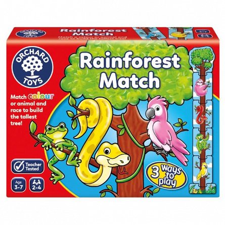 Joc educativ Concurs in Padurea Tropicala, Orchard Toys