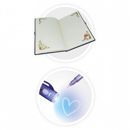 Set creativ Buki France, Jurnalul Secret, plus 6Y