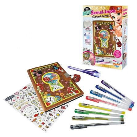 Set creativ Buki France, Jurnalul Secret, plus 6Y