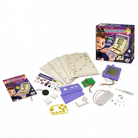 Set pentru asamblat Buki France, Arcade, cu 12 jocuri, plus 8Y