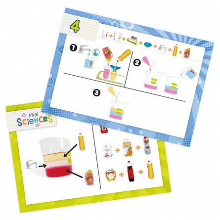 Mini Science - Chimie, Buki France, 10 experimente, plus 4Y