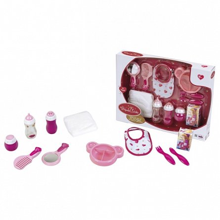 Accesorii papusa Klein Printesa Coralie - Set de ingrijire