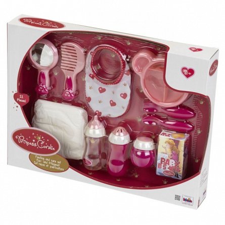 Accesorii papusa Klein Printesa Coralie - Set de ingrijire