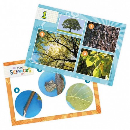 Mini Science - Microscop, 10 experimente, Buki France, plus 4Y