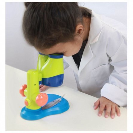 Mini Science - Microscop, 10 experimente, Buki France, plus 4Y