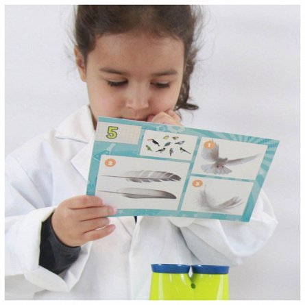 Mini Science - Microscop, 10 experimente, Buki France, plus 4Y