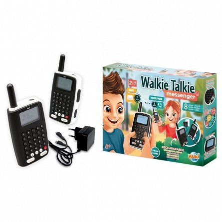 Walkie Talkie Messenger, Buki France, plus 8Y