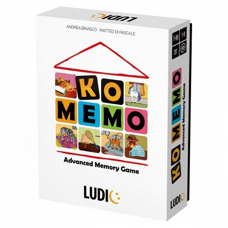 Headu Ludic - Joc de memorie, KO Memo, 7-99 ani