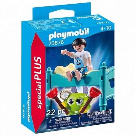 Playmobil Special Plus - Copil cu monstru, 4 ani+